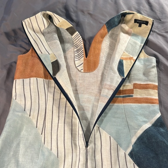 Lafayette 148 New York 100% Linen Dress - Picture 11 of 11